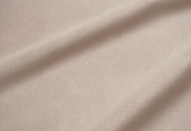 Sammet Light Sand Furn Tygprov