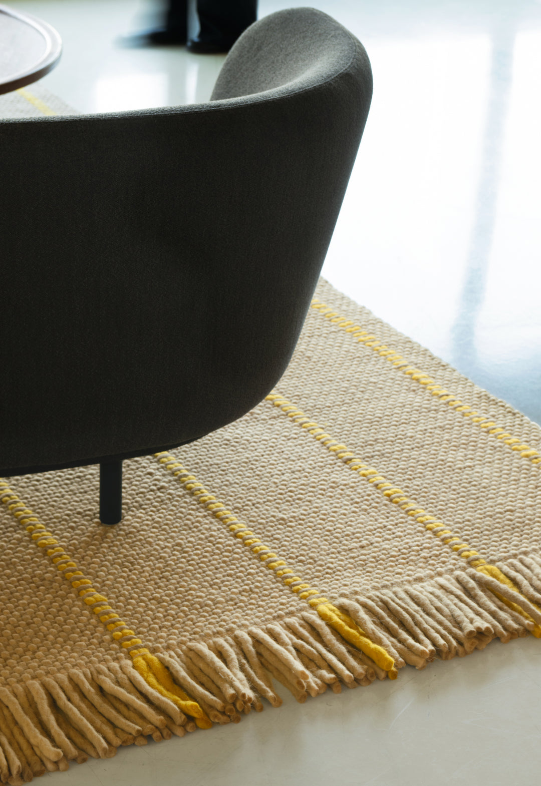 Massproductions Cord Yellow Oatmeal