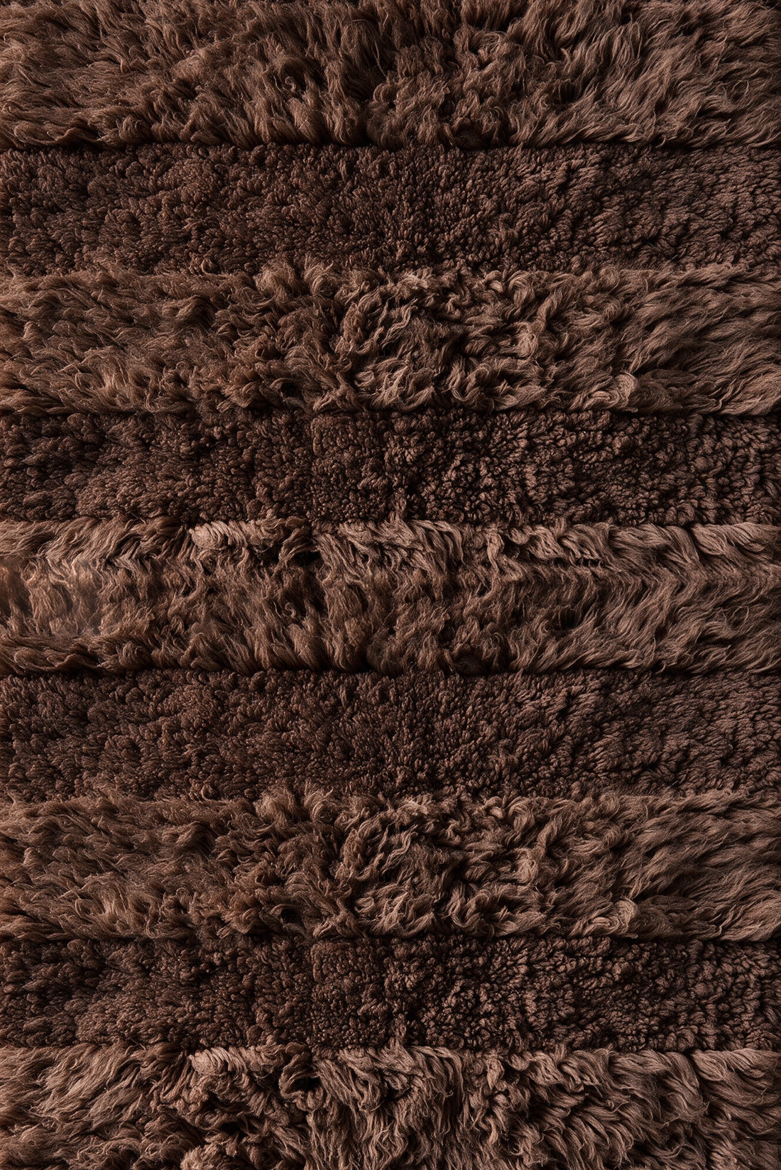 Shaggy Stripe Chocolate