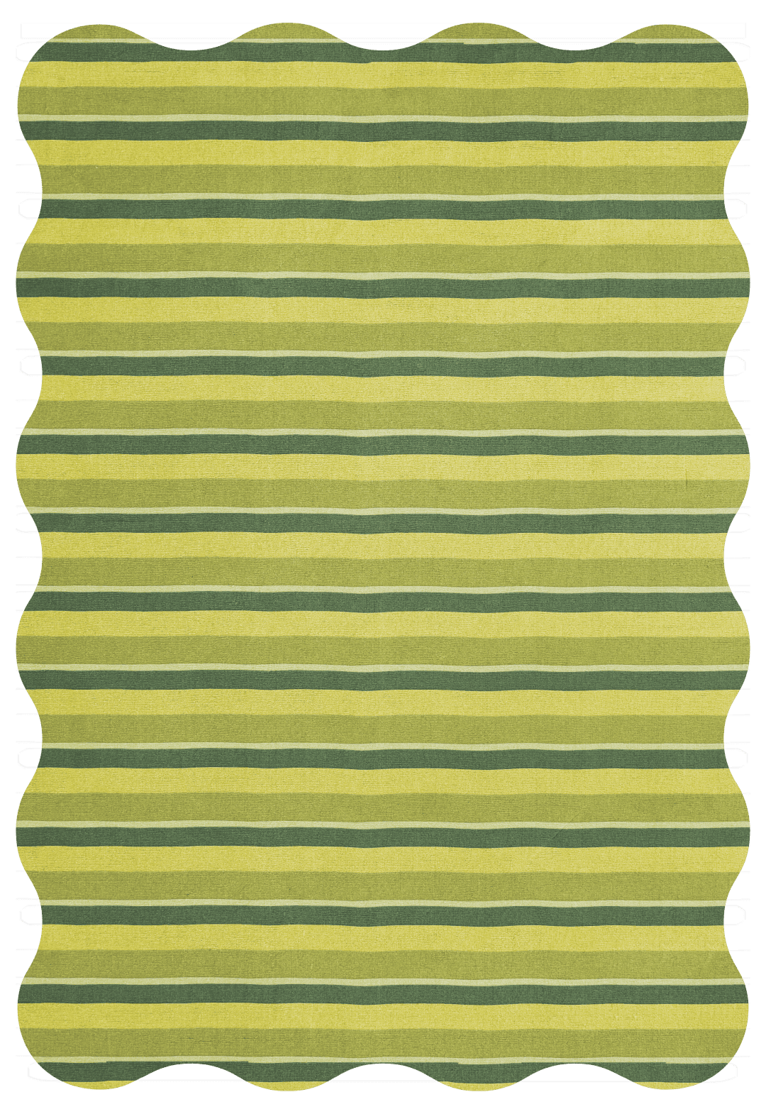 Scallop Lime Green