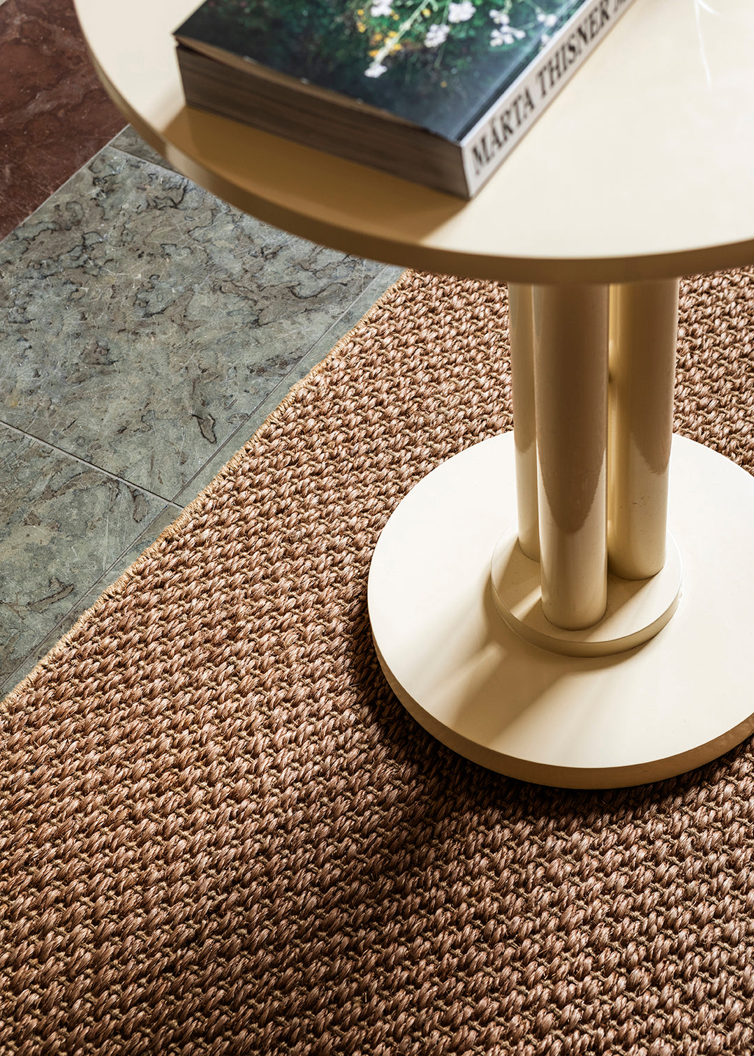 Basket Weave Sisal Brown