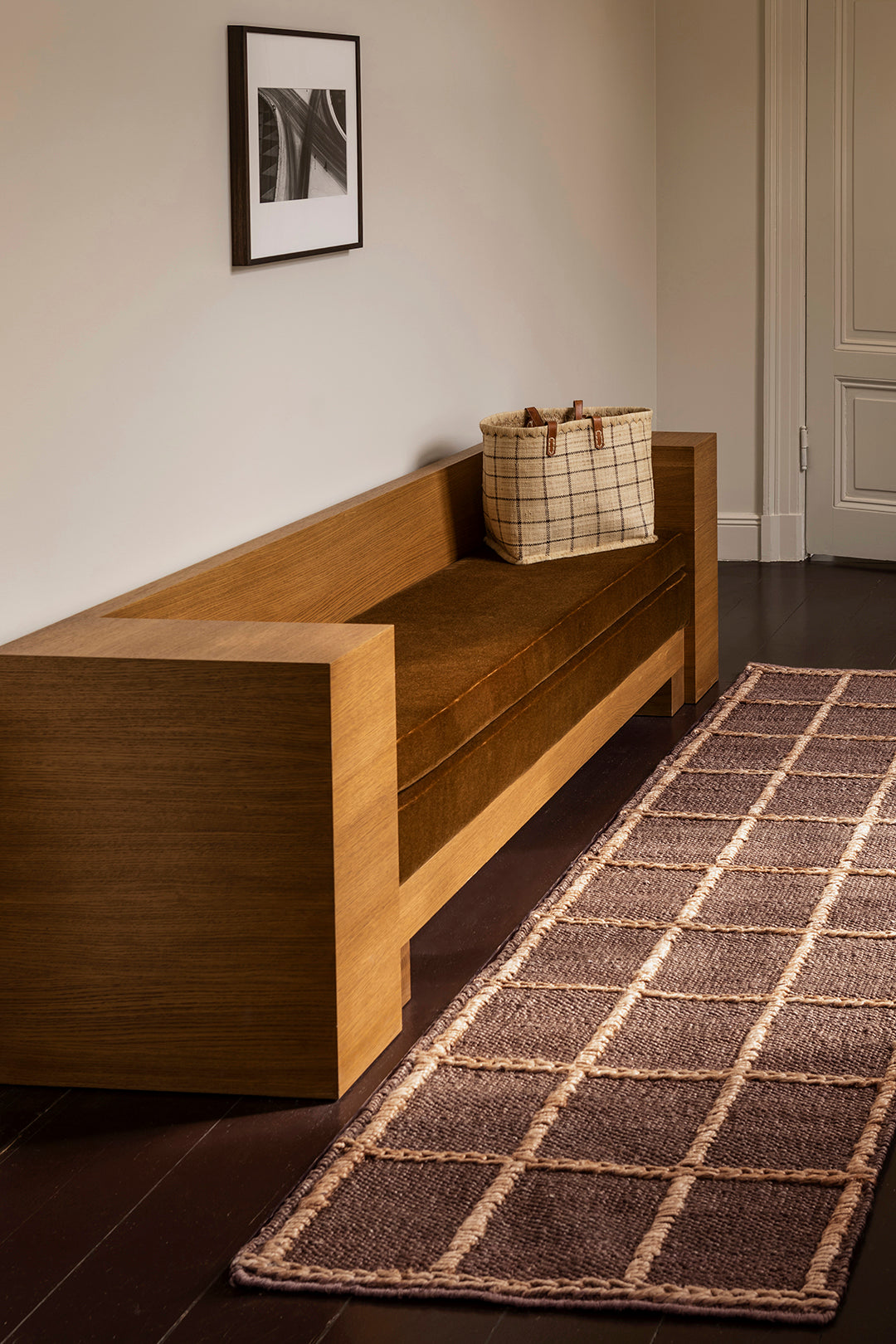 Strata Braided Jute Brown