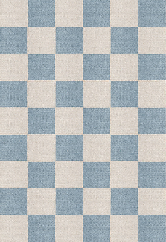 Chess Cornflower Blue Sample