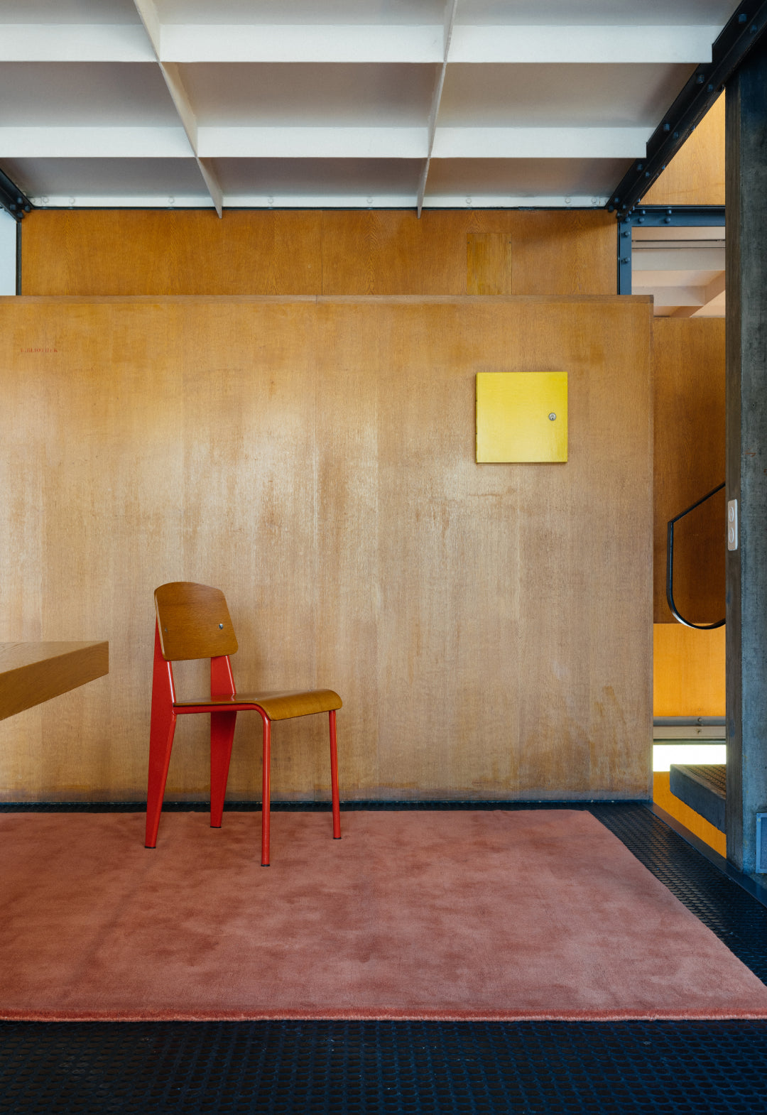 Classic Solid Wool Red Ochre