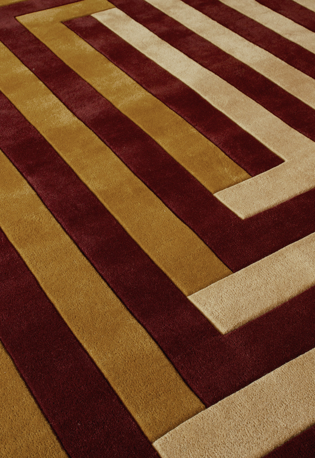 Teklan Labyrinth Mulberry Sand