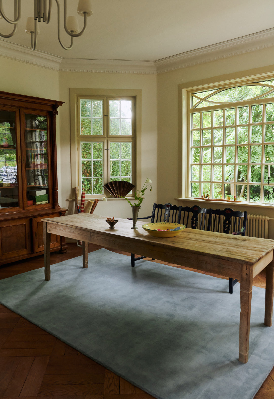 Classic Solid Wool Blue Clair