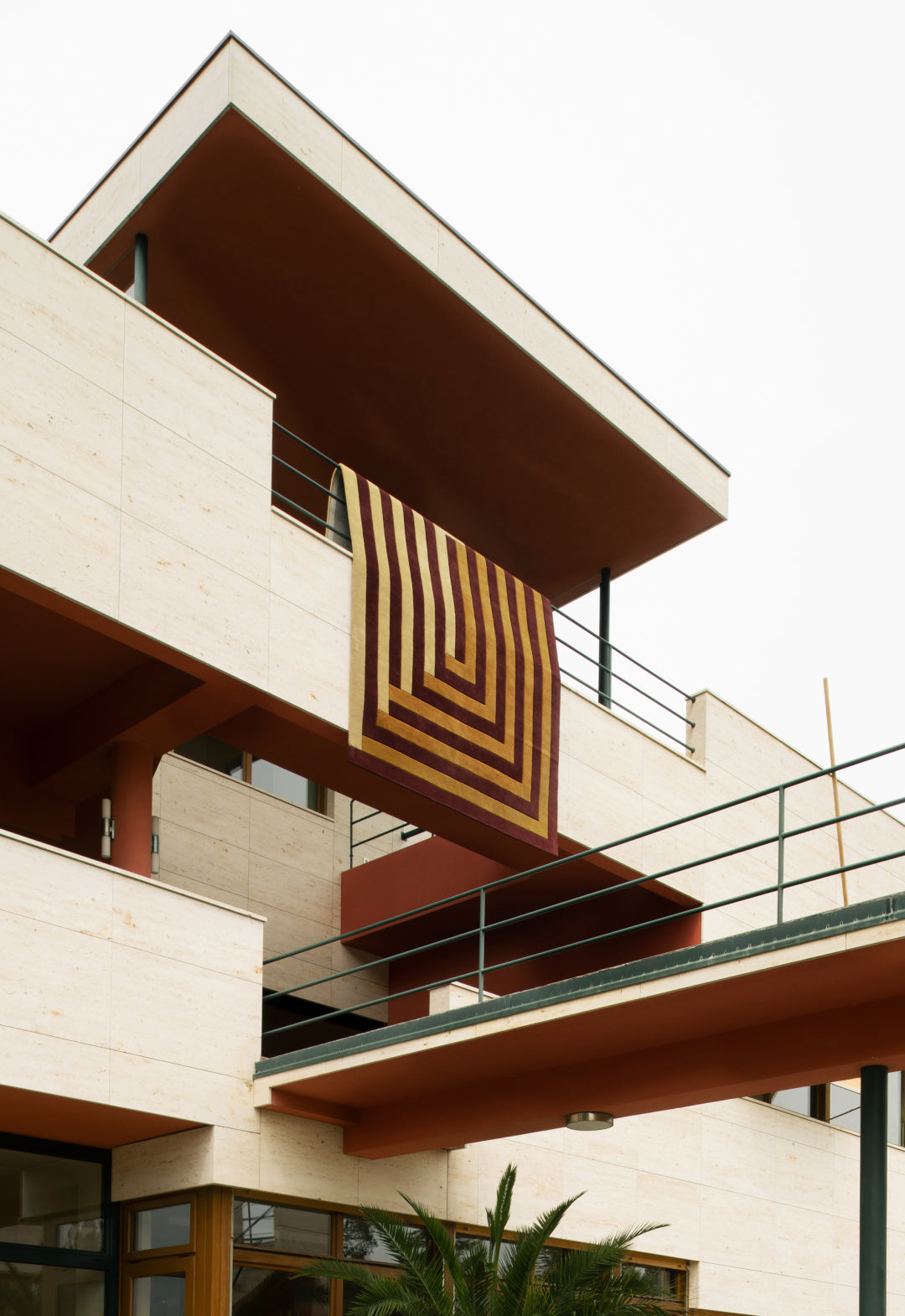 Teklan Labyrinth Mulberry Sand