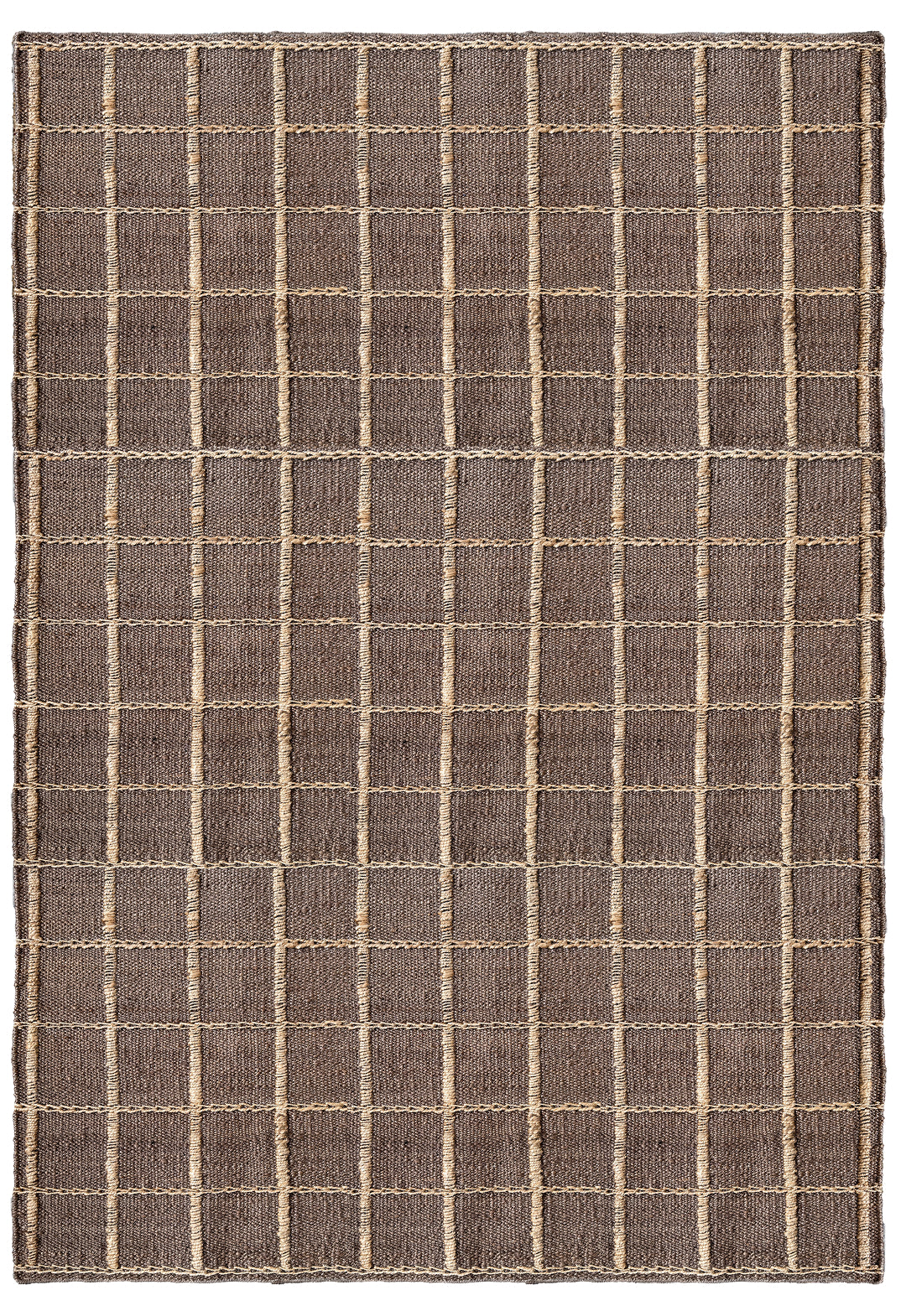 Strata Braided Jute Brown Sample