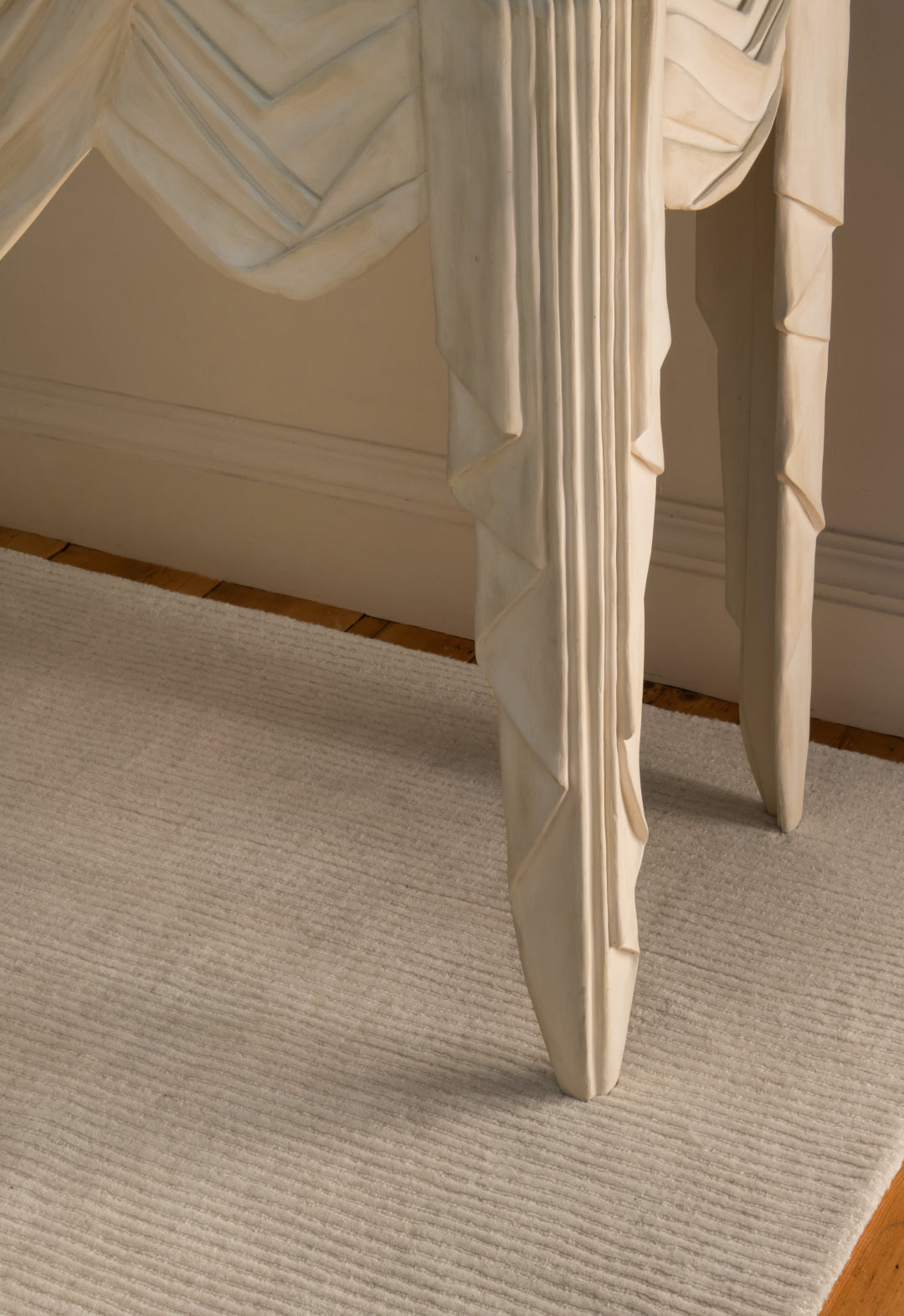 Drift Wool Bone White Sample