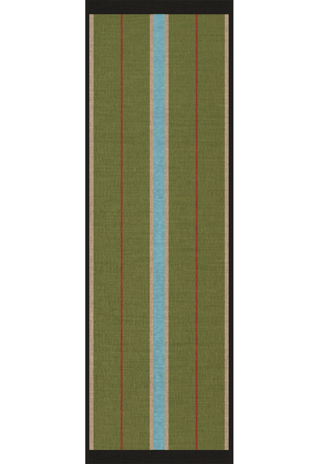 Morrisstudio Racer Stripe Cooper Green