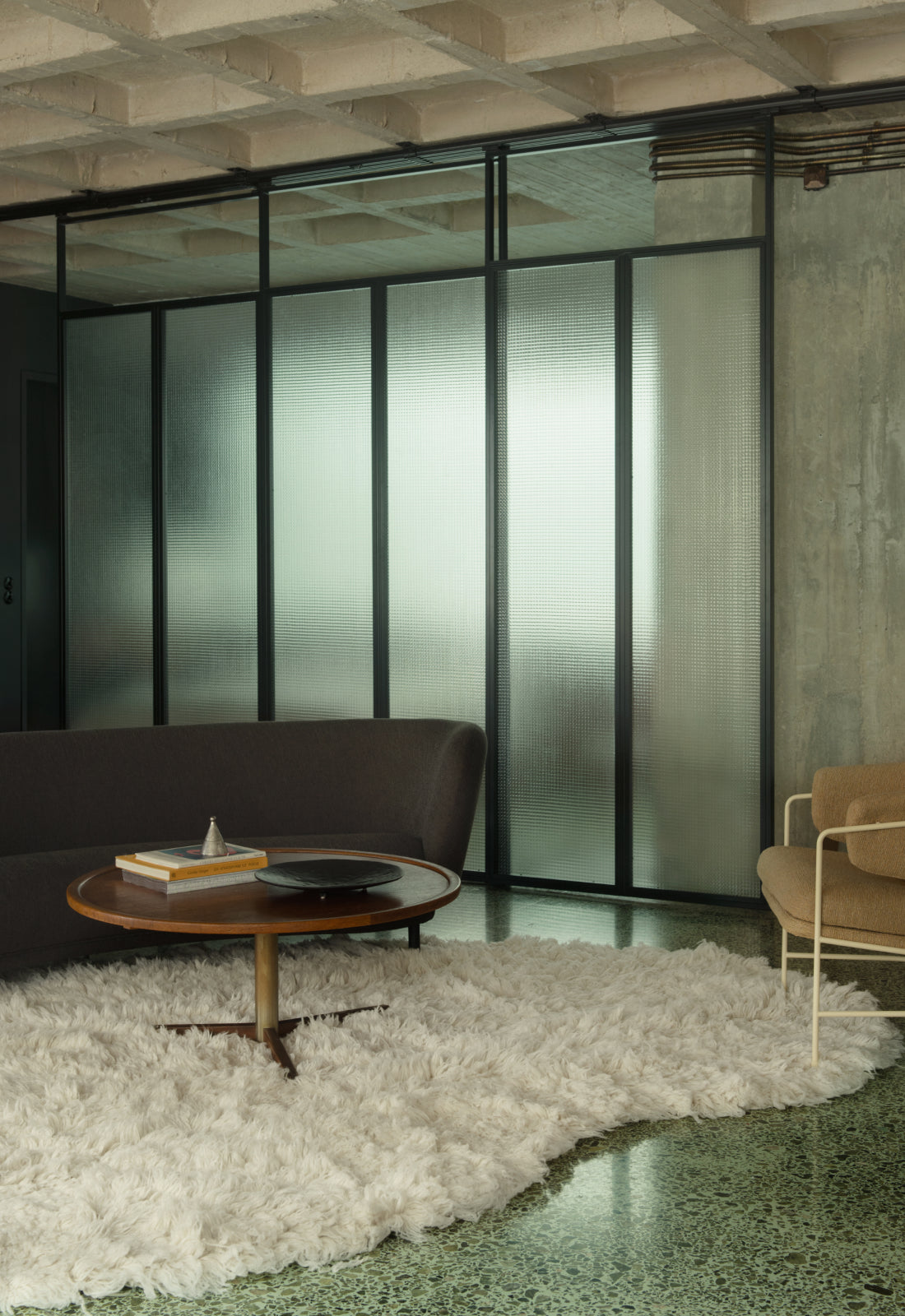 Shaggy Residue Bone White