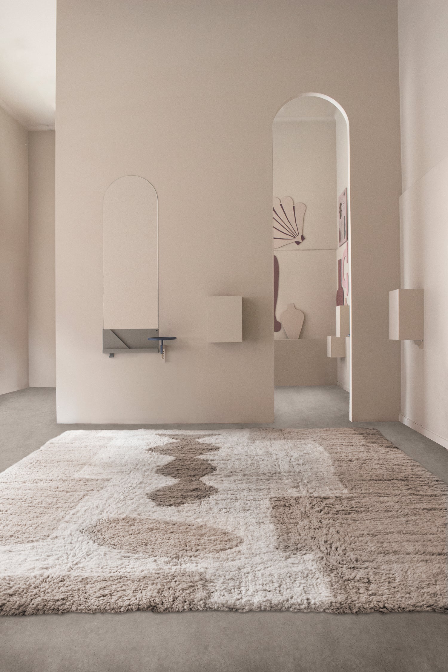 Modern Oriental Bird in Space