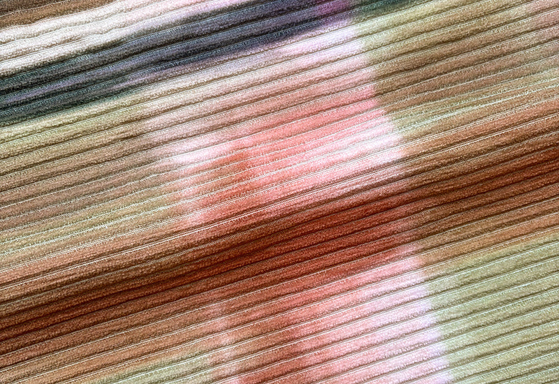 Cord Plaid Garden Pop Furn fab sample