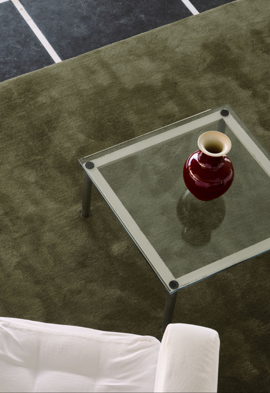 Classic Solid Wool Capulet Olive