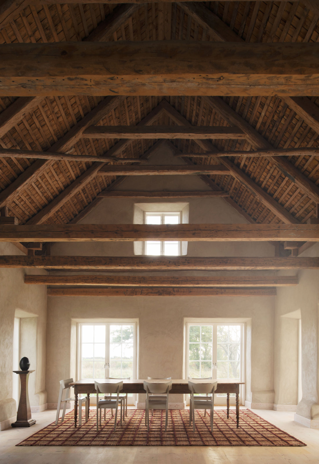 Strata Braided Jute Burgundy