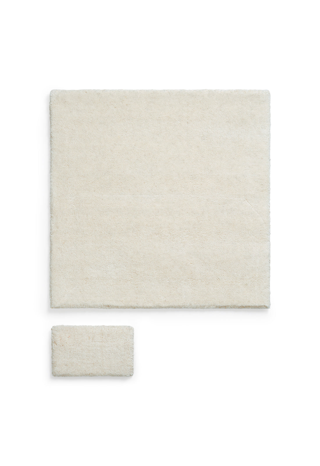 Solid Wool Bone White