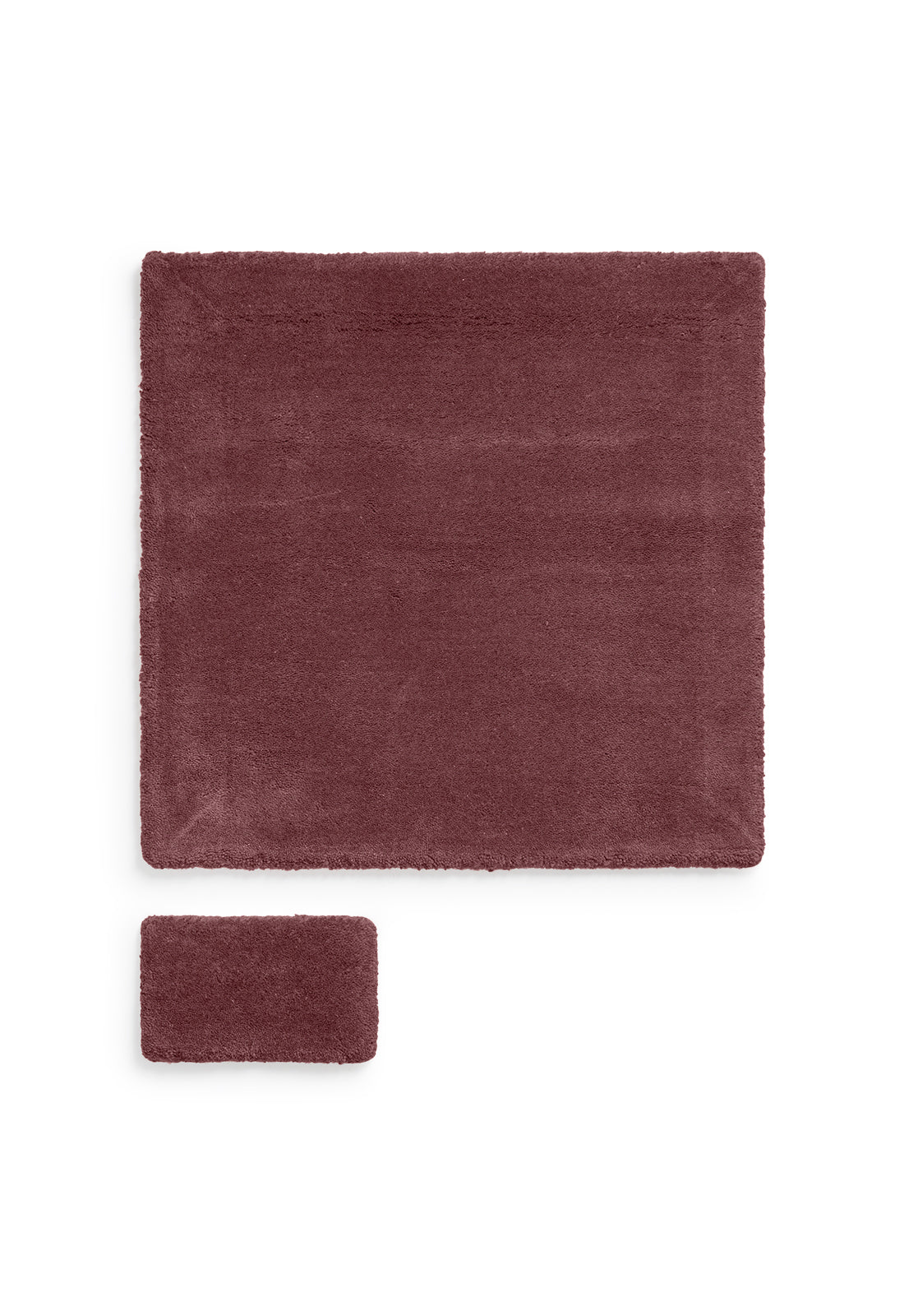 Solid Wool Ruby Red